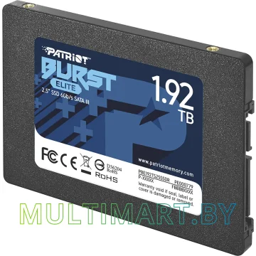 SSD диск Patriot Burst Elite 1.92TB (PBE192TS25SSDR) картинка 4